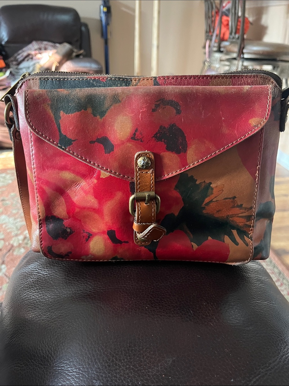 Patricia Nash Avellino Leather Crossbody